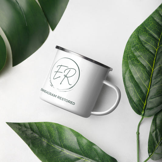 Enneagram Restored Podcast Enamel Mug